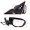 Spec-D Tuning 16-18 Honda Civic Side Mirror-Right- 3 Wires, Power Glossy Black RMV-CV16P3-B-MP-R - alternate 5